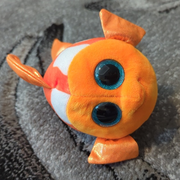 Small beanie Boo Sami the gold fish no tag - Picture 5 of 10